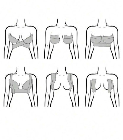 Bandes rehaussement poitrine